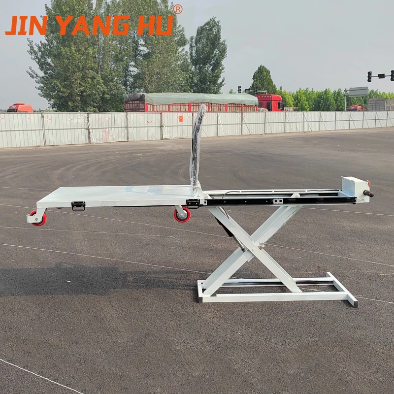 

Hot Sale Electric Lifting Table Platform Scissor Hydraulic Cargo Lift Trolley Flatbed Truck Cart For Van Loading And Unloading