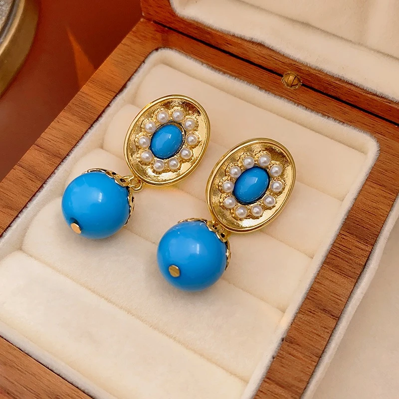 Blue Ball Shaped Ac…