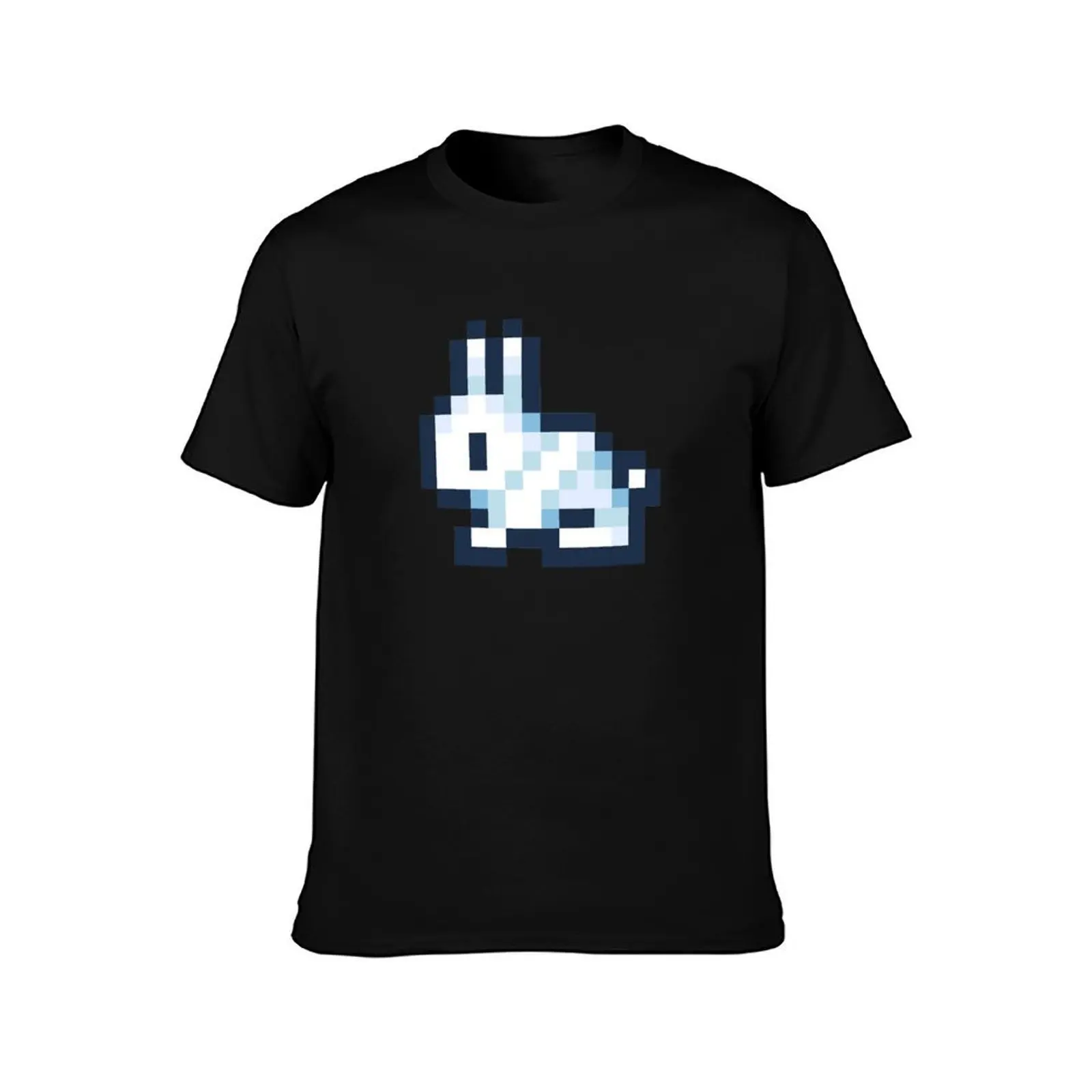 Terraria Rabbit Sticker T-Shirt Functional Casual Short Sleeve Tee T-Shirt