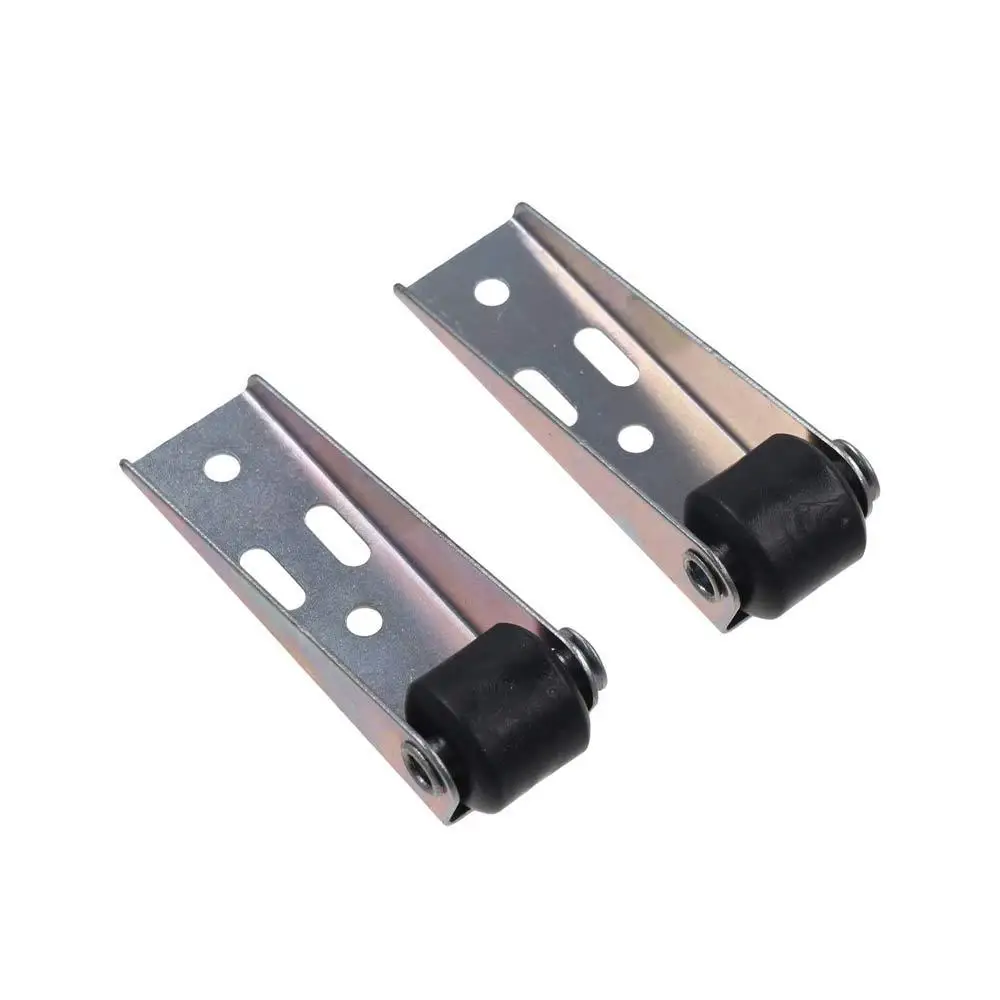 4 Pcs Silent Right Angle Directional Rollers Telescopic Multifunction Sliding Door Track Pulley Effortless Side Mounted
