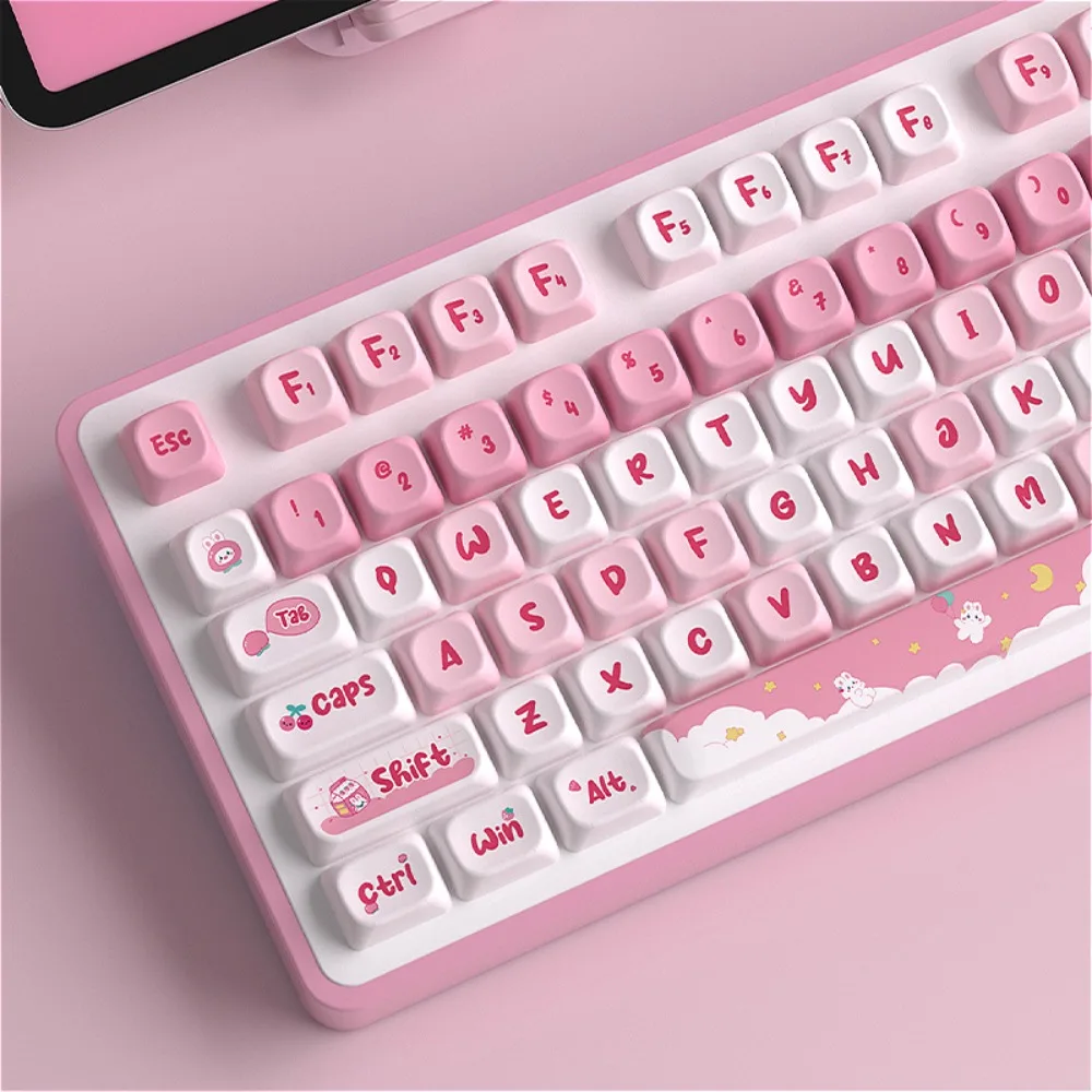 Snack Rabbit-Ensemble clavier mécanique pour commutateurs MX, technologie de sublimation Keycap, recommandé par OEM