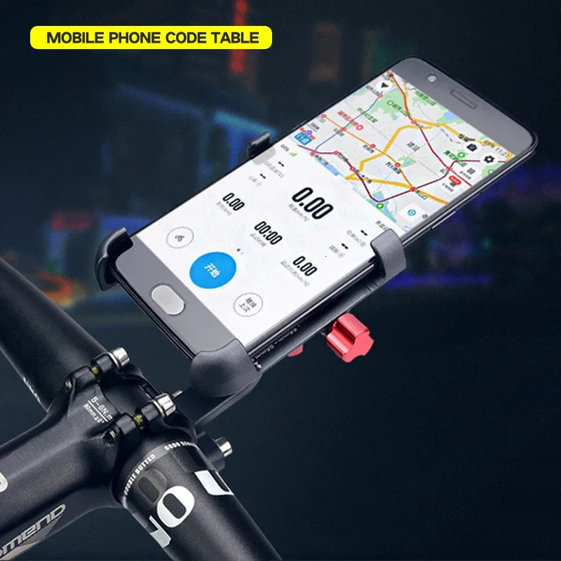 Promend SJJ 299 supporto per cellulare in lega di alluminio per Xiaomi M365 Max G30 scooter elettrici Bike Hold accessori per ciclismo