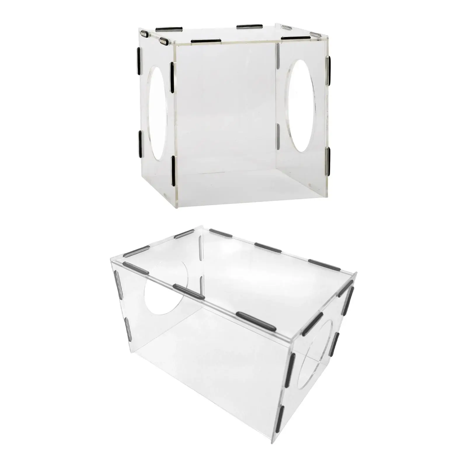 Transparent Acrylic Buffing Dust Hood Enclosure Grinding Cover Case for DIY Table Polishing and Safety - view 3