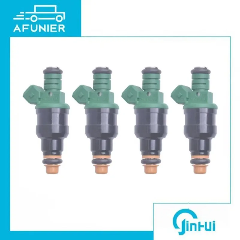 

4Pcs Fuel Injector Nozzle For Ford Sierra Escort Cosworth 2.0T 2.5T Green 84-95 OE No.:0280150803