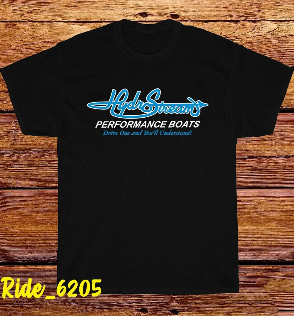 

Футболка HydroStream Boats для мужчин и женщин, хлопковая футболка с коротким рукавом, американская винтажная мужская одежда в стиле хип-хоп, трендовая брендовая футболка, летние топы