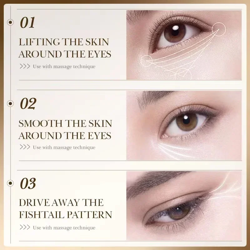 Eye Cream Wrinkle Removing Dark Circles Lightening Fine Lines Moisturizing Whitening Skin Care Remove