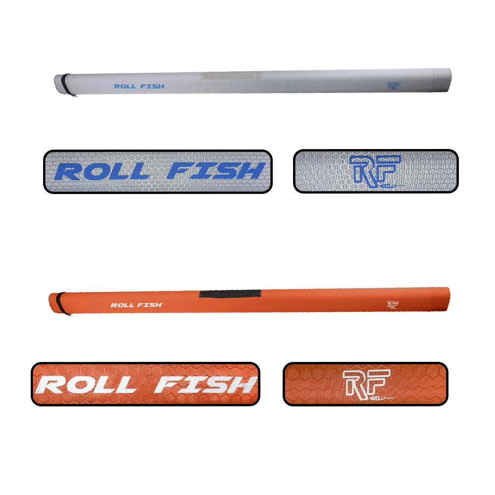 ROLLFISH Tragbare Angelruten-Aufbewahrungstasche Dreieckig Anti-Roll Wasserdicht Hartschalen-Ruten-Aufbewahrungskoffer 2 Farben Mehrere Größen – Detail 5