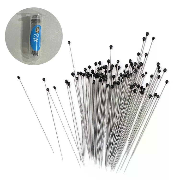 100pcs 4*0.38mm Stainless Steel Insect Pins Specimen Pins For School Lab Education