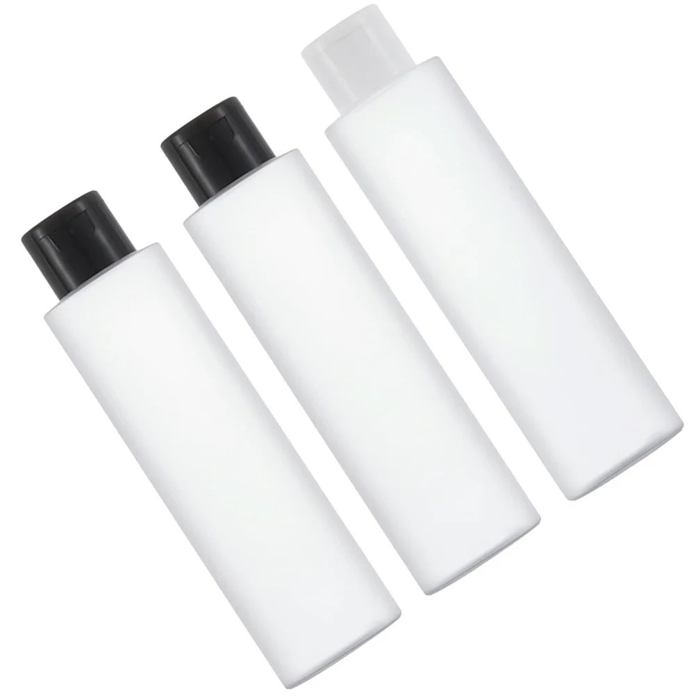 

3Pcs Makeup Bottle Plastic Leakproof Storage Containers 150ml Travel Gel Lotion Holder for Home Dormitory