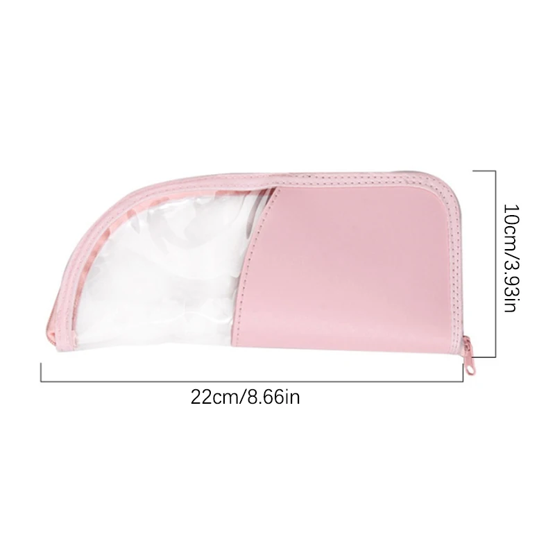 

[YA]Makeup Brush Case Makeup Brush Holder Travel Waterproof Cosmetic Bag Stand-up Foldable Makeup Cup With Zipper