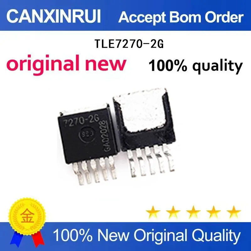 (5-100 piezas) Nuevo chip IC original TLE7270-2G 7270-2G TO-263