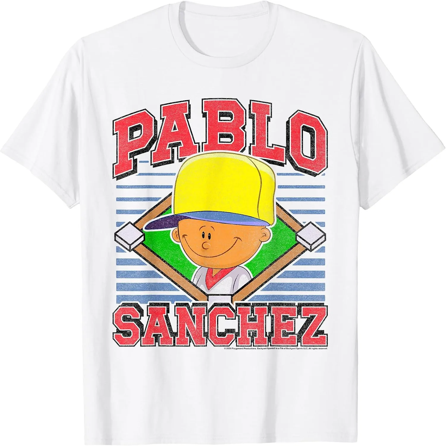 Pablo Sanchez Baseball Diamond Video Game T-Shirt