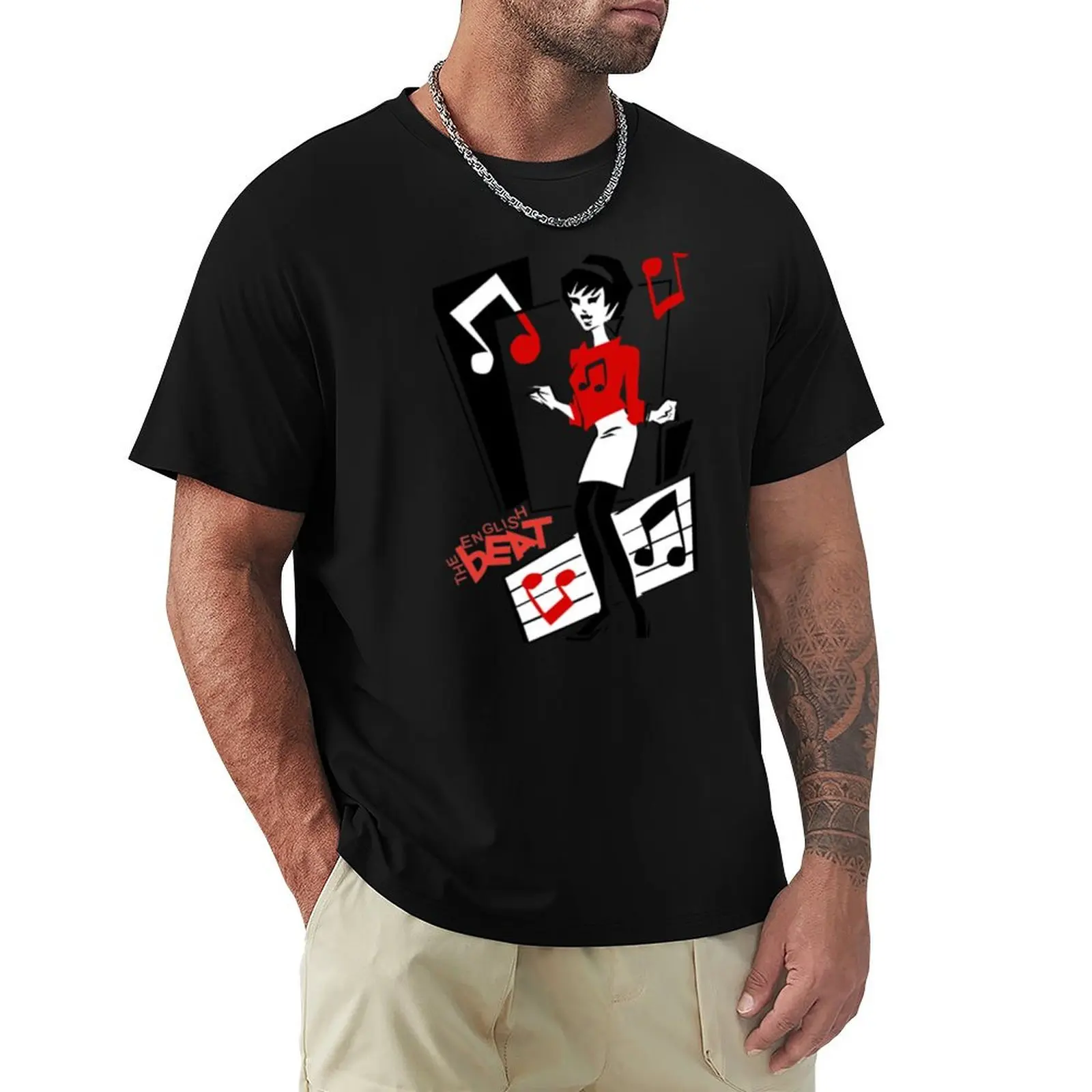 English beat T-Shirt Christmas Casual Tee Shirt