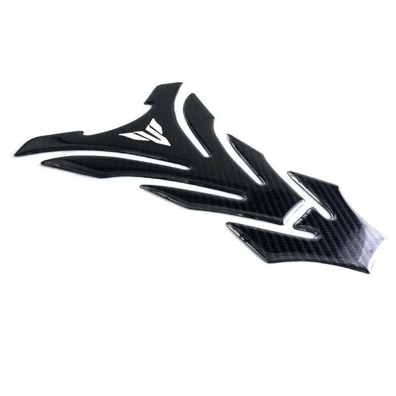 Carbon Fiber Motorcycle Tank Pad Gas Oil Fuel Tank Pad Decal Tank Protector Motorcycle Stickers For Yamaha All Models