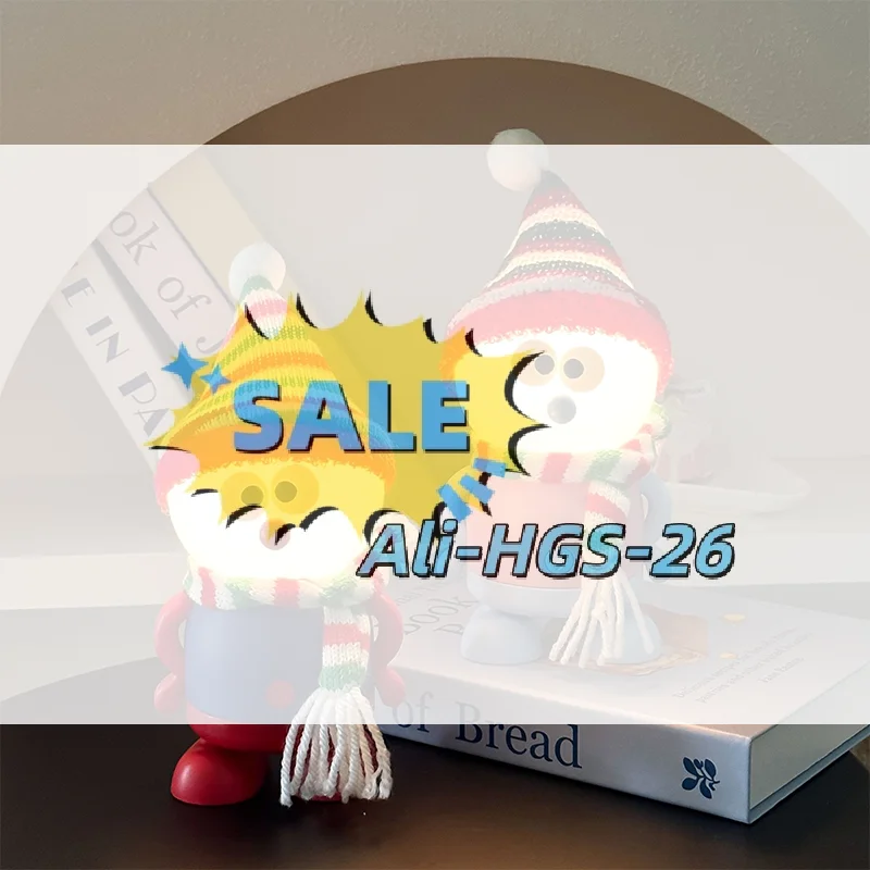 

Рождественский светодиодный ночник со снеговиком — перезаряжаемый через USB, с 3-уровневым затемнением и таймером, безопасный силиконовый подарок для детской спальни