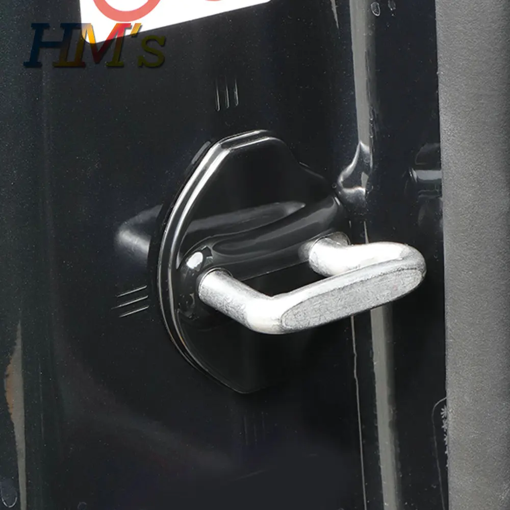 Compatible with Mini Cooper MN J01 J05 U25 2024+ Car Door Lock Protective Sticker Cover Interior Decoration Accessories