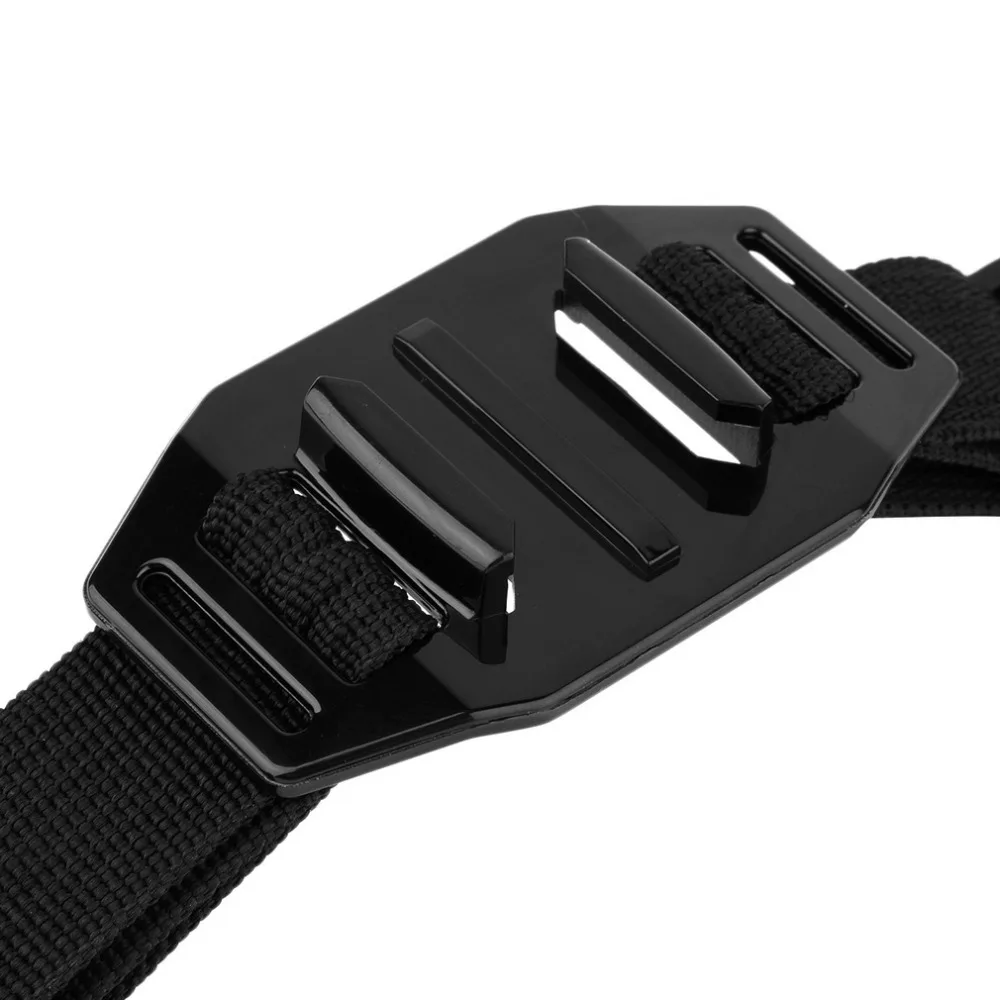 Vented Adjustable Head Helmet Strap Belt Go Pro Mount Holder Adapter For Gopro OSMO xiaomi sj yi insta Sport Camera Accessories