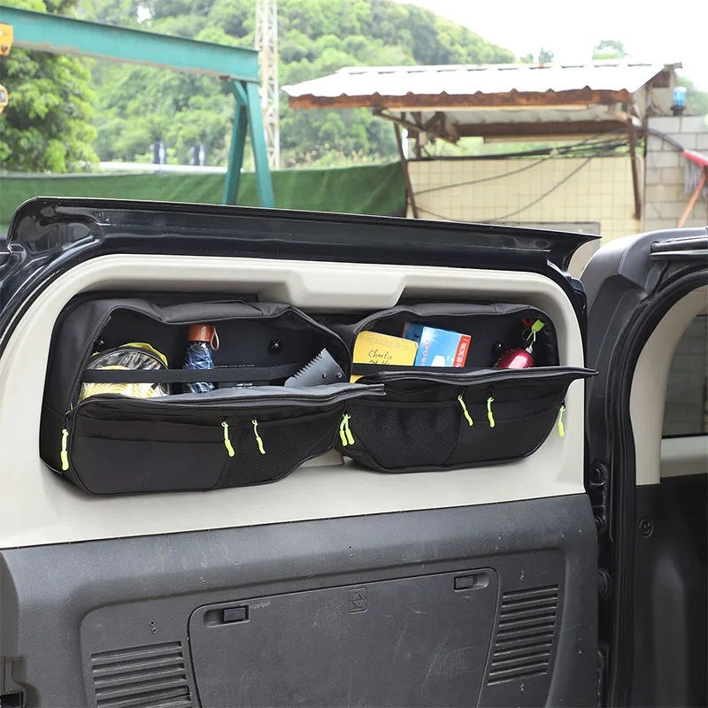 

For Hummer H3 2005-2009 Car Tailgate Window Storage Bag Multi functional Tool Storage Bag Car Accessories