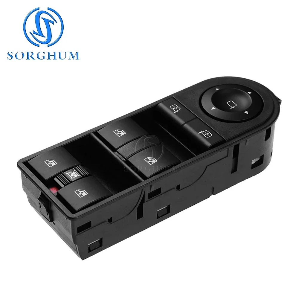 SORGHUM 13228877 Electric Power Car Window Control Switch For 2004-2015 Opel Astra H For Vauxhall Astra Zafira 13228879 13228709