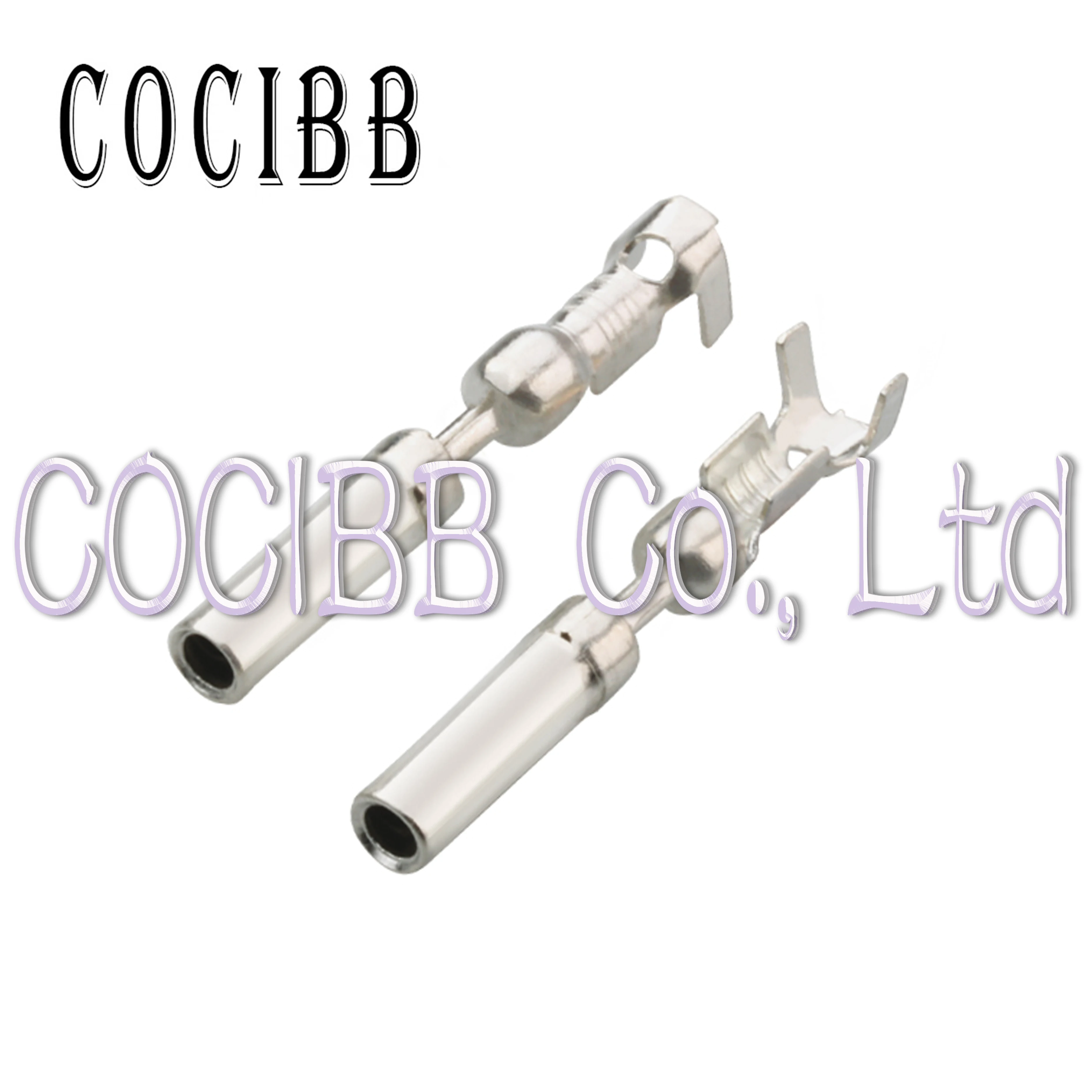 

20 Pcs 1.5 MM 1-1437709-2 Car Wire Splice Terminal Brass Electrical Male Female Auto Connector Pins Crimping Terminal