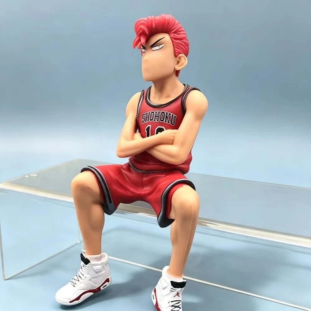 15cm/5,91 Zoll Anime Slam Dunk Figur Sakuragi Hanamichi Actionfiguren PVC-Statue Desktop-Ornament Sammlerstück Modell Spielzeug Geschenke – Detail 3