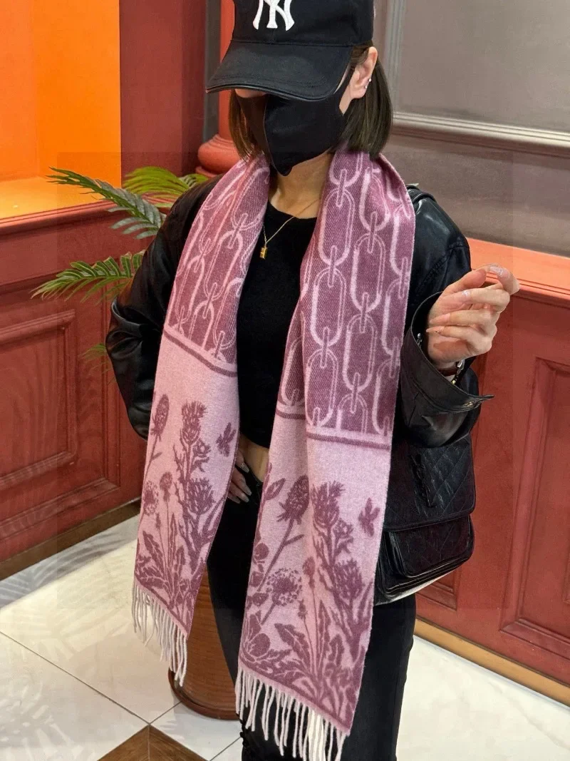 

H Series Scarves/neck Scarves/shawls/fashion Scarves/cashmere Scarves, Master-level Hand-woven Scarves, High-end Holiday Gifts