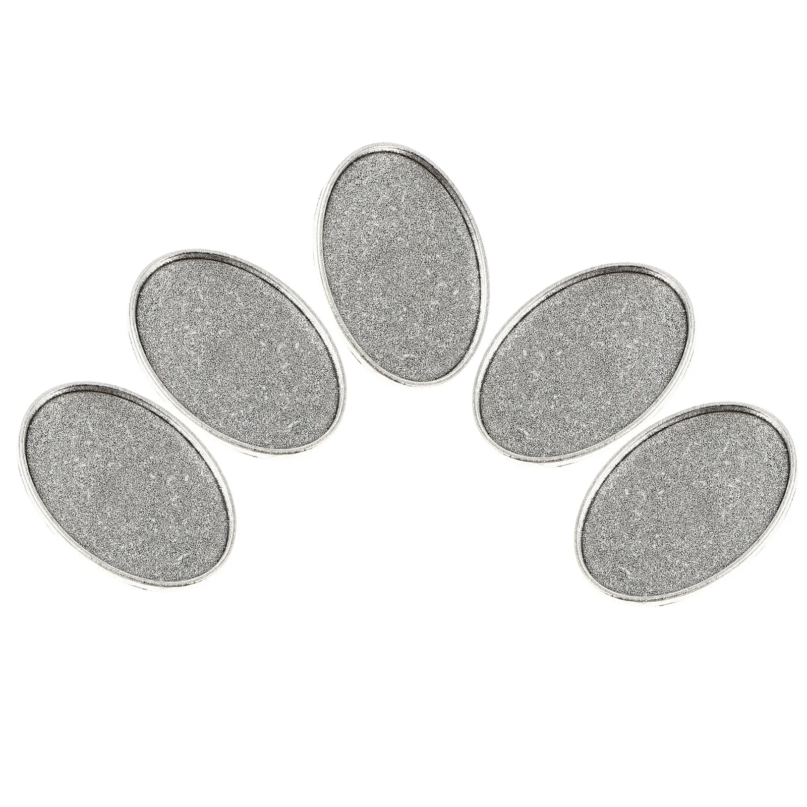 5pcs 25Mm Chest Pin Accessories Diy Alloy Base Tray Hollow Round Bezel For Jewelry Making Crafts Resin Cameo Bracelets
