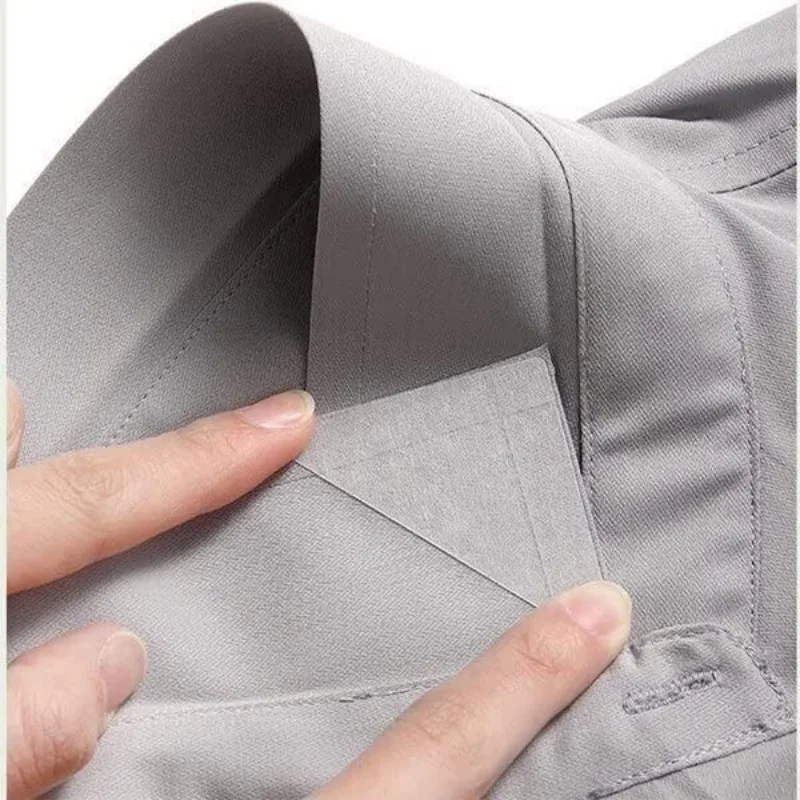 10/20pcs Fixed Collar Triangle Patch Thickened PVC Collar Anti-Warping Edge Shaper No Curl Collar Shirt Extenders