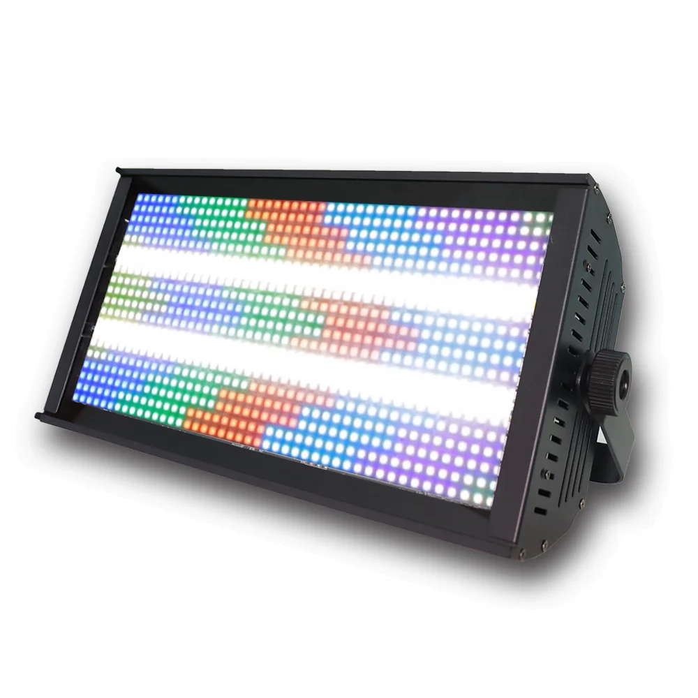 LED Strobe Lighting Editable Letters Numbers 260W RGBW Flash Horse Running Wash Effect Party Dj Disco Indoor Wedding Stage Light