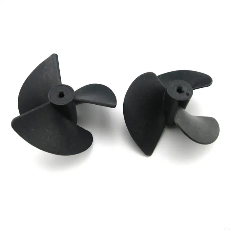 Commonly Used Nylon Paddle for RC Model Boat 3-blades Propellers Replacement