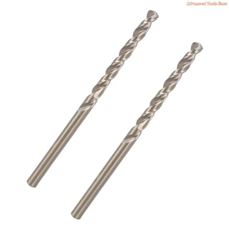 Round Shank Reduced Twist Drill Bits Cobalt HSS Hole Cutter Drilling Tool For Wood Iron Stainless Steel Aluminum Metal W91B