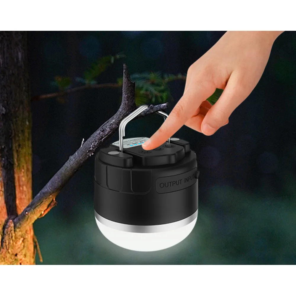 Magnetic lighting, waterproof outdoor camping multifunctional USB charging tent light, LED emergency light_voghion.com