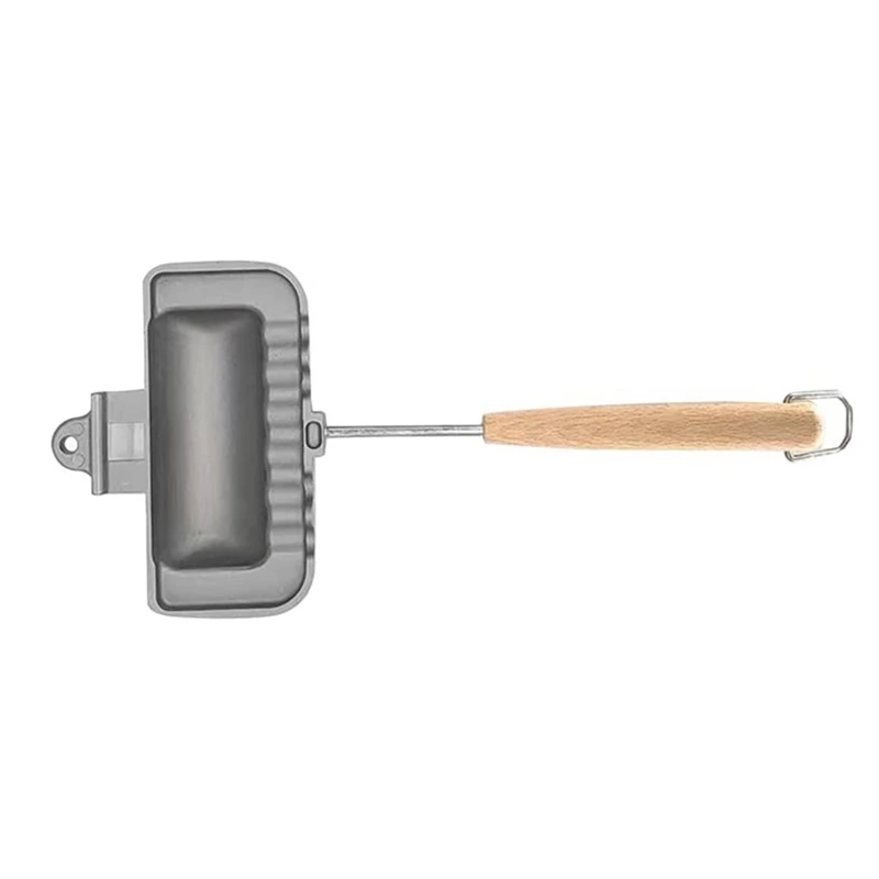 ฮอตดอกปิ้งขนมปังกระทะแซนวิชสองด้านเครื่องทำชีสเครื่องทำแซนวิชกระทะทอดตั้งแคมป์