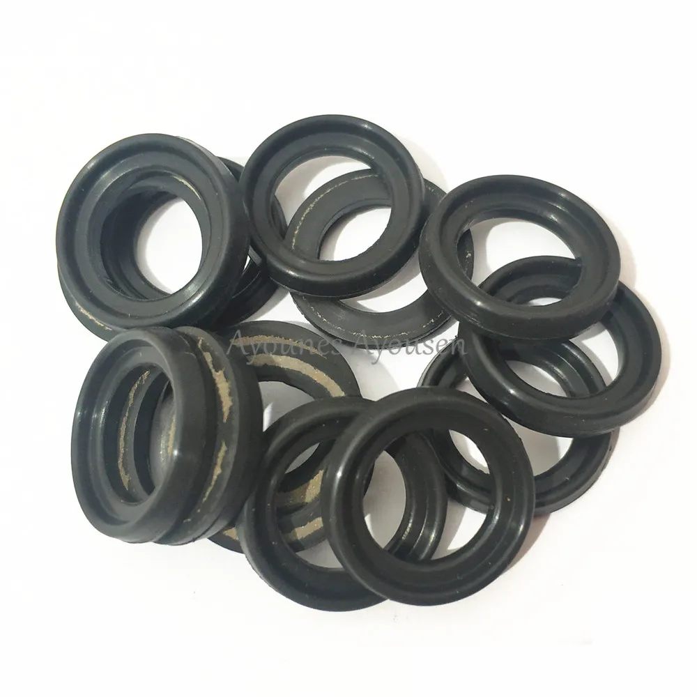 Free Shipping 10pieces Metal Rubber Oring Seals 21.5*13.7*3.6mm For Hyundai Kia Car GDI Fuel Injector Repair Kits (AY-S5058)