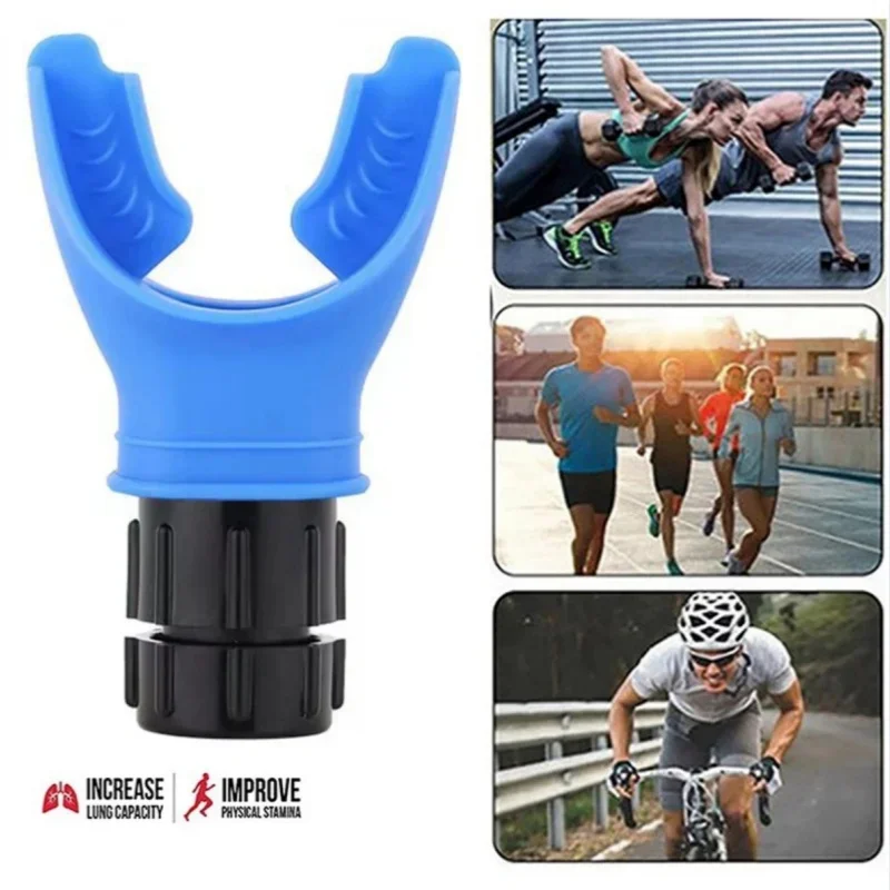 2025 New Breathing Trainer Lung Flexer Durable Fitness Exerciser Increases Lung Capacity Breath Adjustable Levels Respiratory