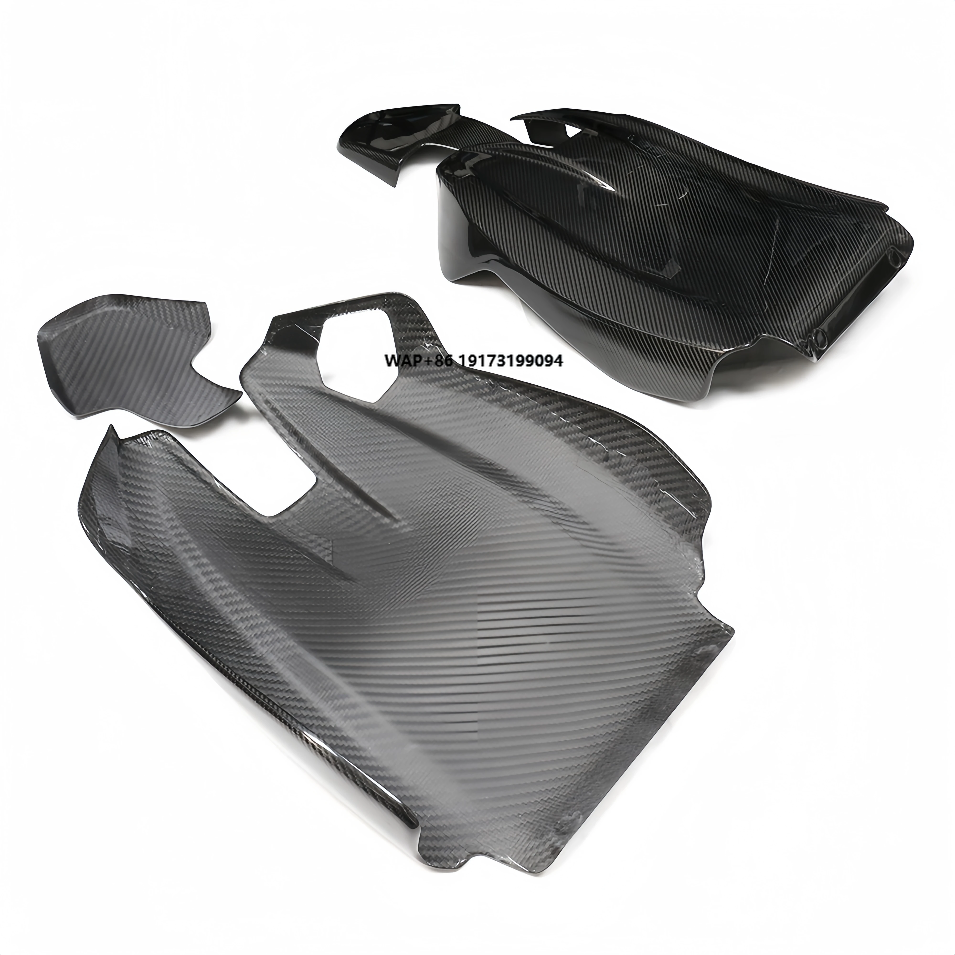 2020-IN Dry Carbon Fiber Front Seat Back Cover for-BMW M3 G80 4pcs Shell Interior Trims New Replacement Decoration Parts