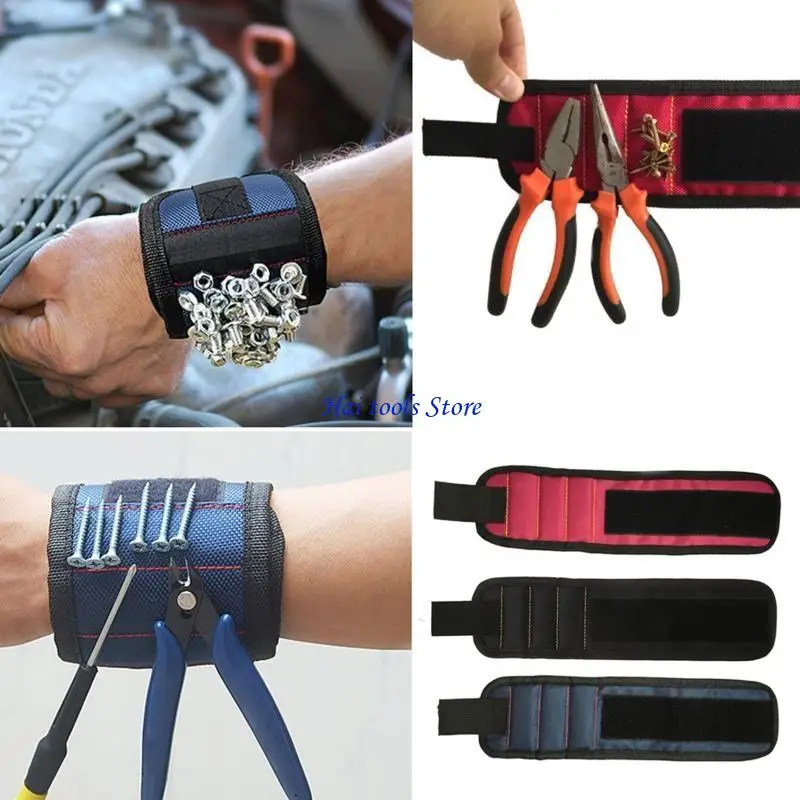 X37E Strong Wristband Wrist Band Tool Set Belt Bracelet For Holding Scre