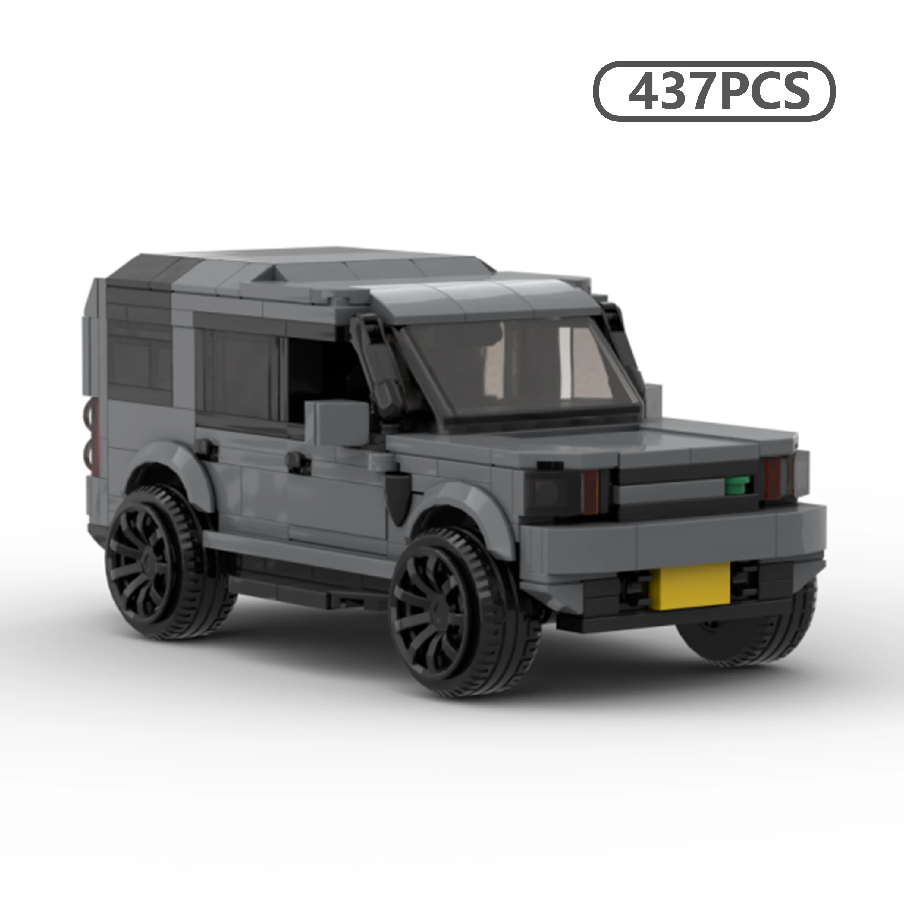 

MOC Discovery 4 SUV Building Blocks 8-Stud Offroad Vehicle Speed Series 4x4 Model for Adults Collectors