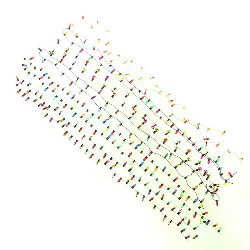 1:12 1 chaîne de fausses lumières noël bonne décoration maison de poupée Miniature Mini meubles accessoires chaîne lumières