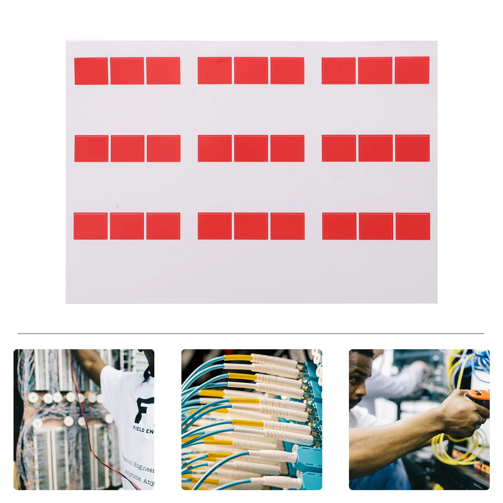 

5 Pcs Cable Label Labels Waterproof Cord Practical Tags Electric Wire Marker Identification