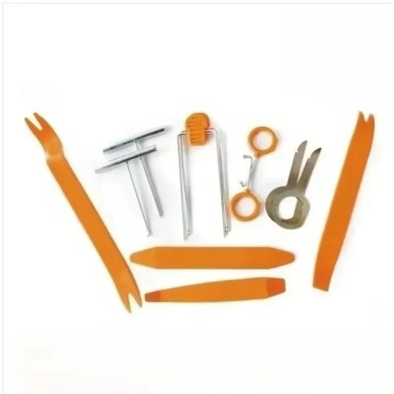 

Новинка для 1 комплекта инструментов для снятия автомобильной панели, инструменты для автоматического удаления радио, профессиональный автомобильный аудио дверной зажим, панель отделки приборной панели