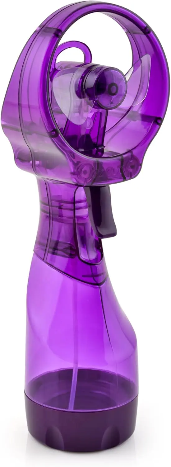 

Deluxe Handheld Water Misting Fan Purple