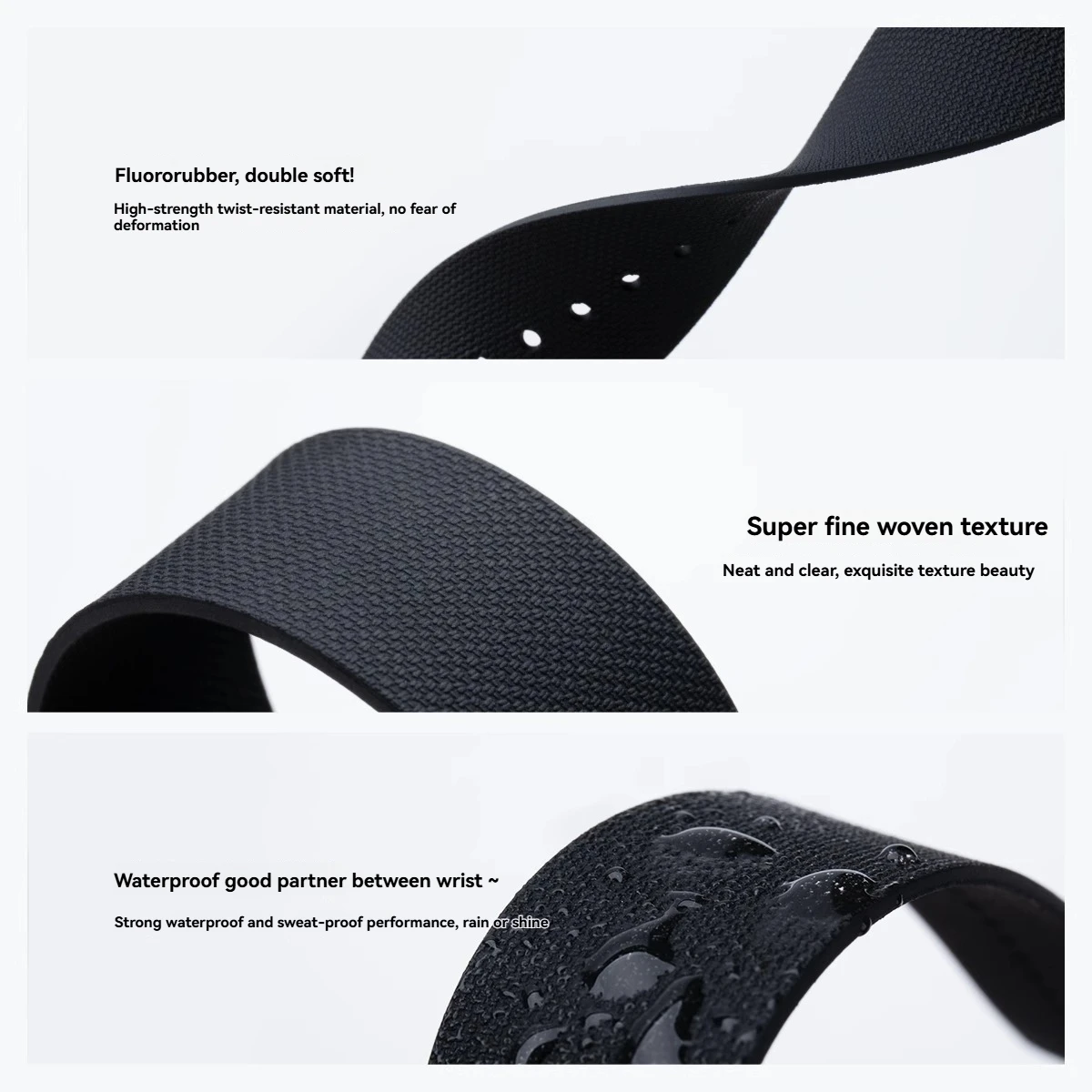 チューダーオメガユニバーサルハミルトンロンジンタグホイヤーティソフッ素ゴムNATOオールインワンユニバーサルストラップ