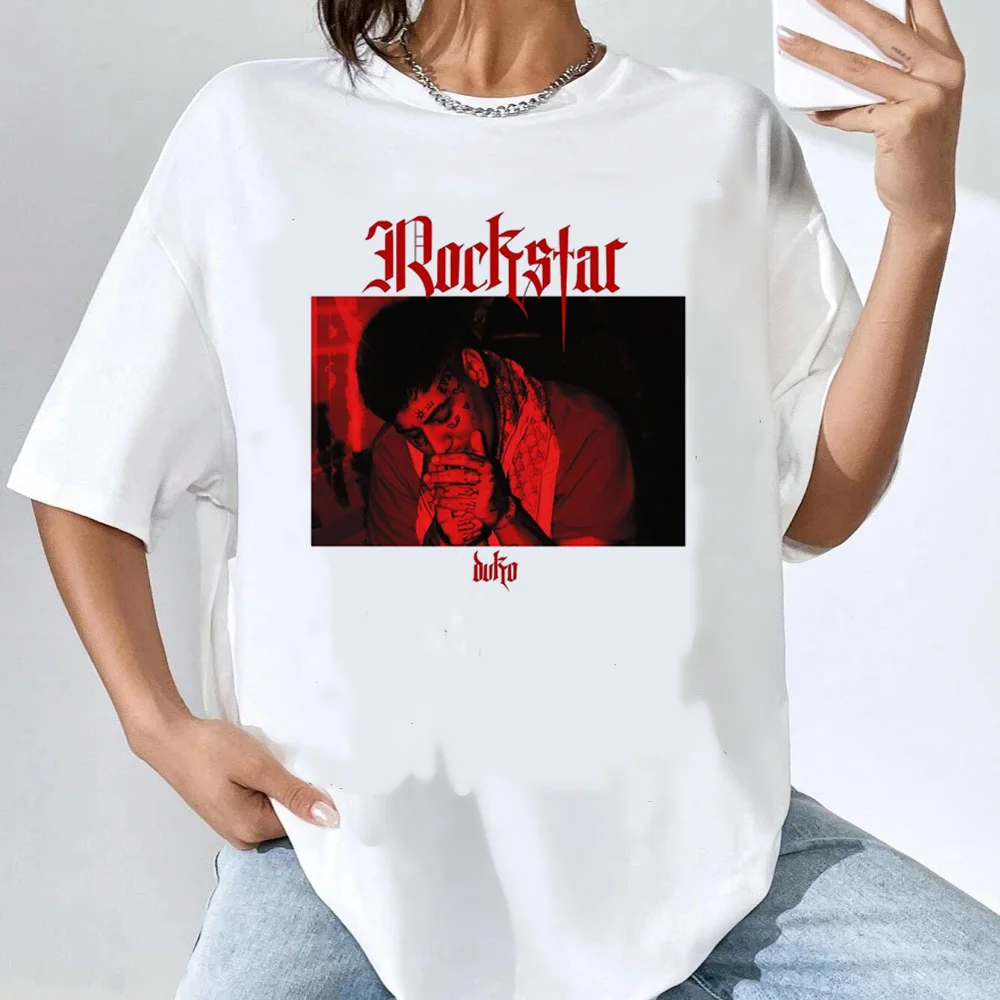Duki t-shirt teen 80s Comfortable Digital kawaii korean clothes Gothic tshirt graphic Comfortable Colorful Vintage Pastel 2000s
