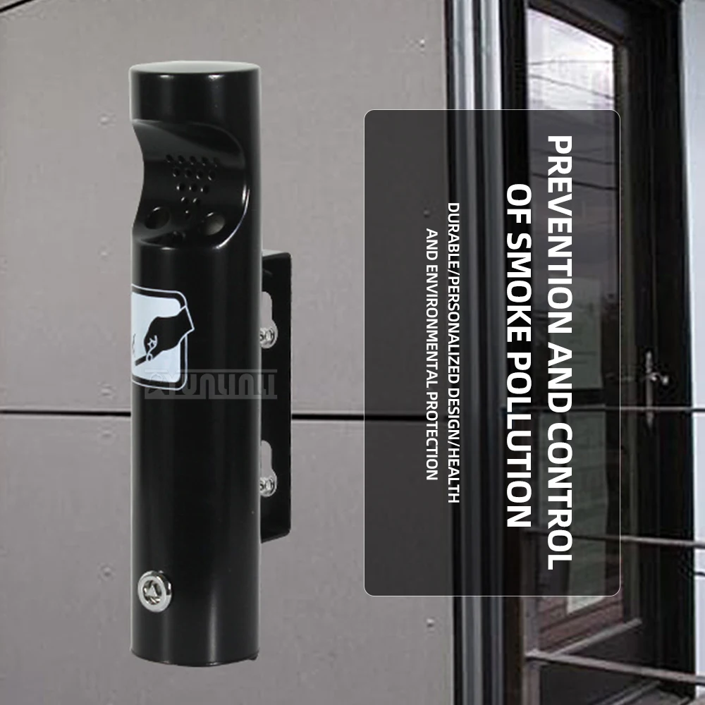 

Пепельница уличная настенная из нержавеющей стали 304 для патио и общественных мест