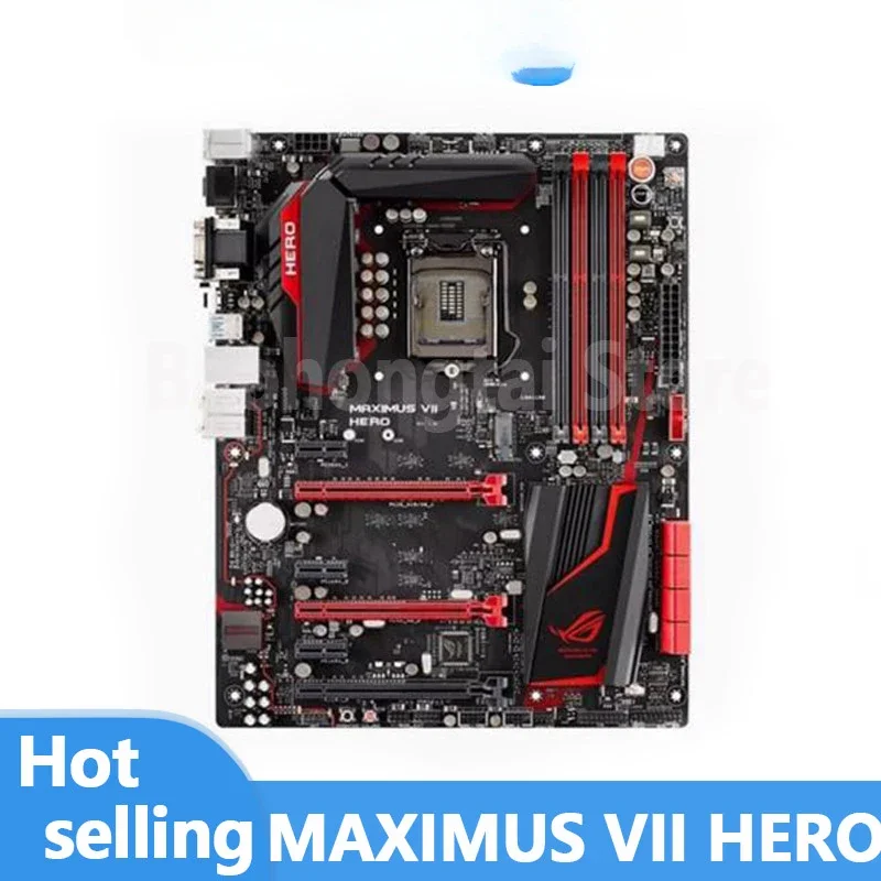 MAXIMUS VII HERO Motherboard 32GB M.2 VGA DVI HDMI PCI-E3.0 LGA 1150 DDR3 ATX Z97 Mainboard  100% tested for normal operation