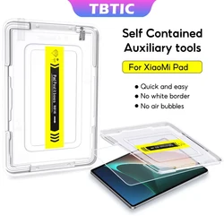TBTIC One Click Installation Screen Protector for Xiaomi Pad 5 5 Pro Tempered Glass For Xiaomi Tab 6 7Pro 11inch Screen Film