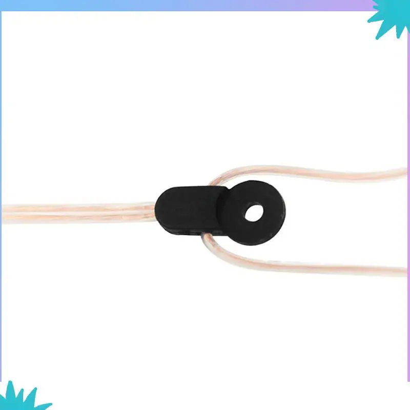 ABZW 2X FM 라디오 안테나 75 OFM 다이폴 실내 T 안테나 구리 HD 공중 수신기 남성 유형 F 커넥터