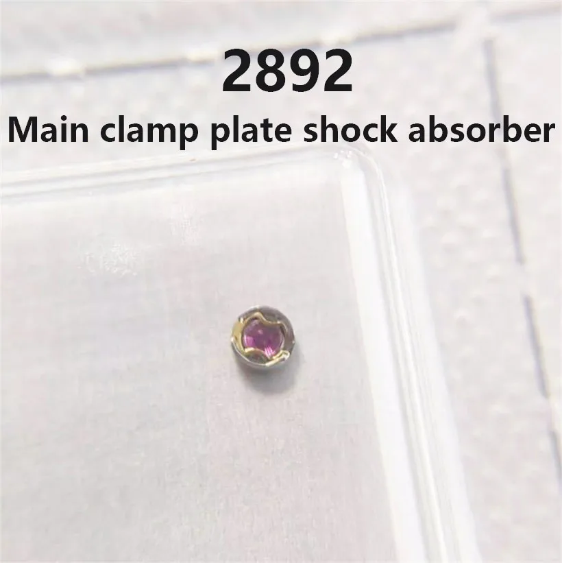 Original Watch Repair Part fit ETA 2892 Movement Shock Absorber Main Clamp Plate Swing Clamp Plate Shock Absorber Gemstone