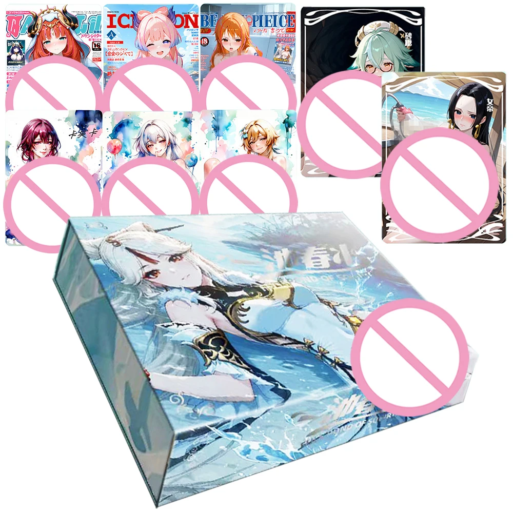 

Full Pond of Squirting Collection Card Attractive and Beautiful Anime Girls Creative Poster Card Boys' Favorite Birthday Gifts
